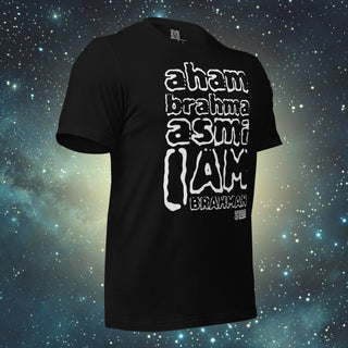 Aham Brahma Asmi black Unisex t-shirt