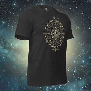 Dhyana dark grey Unisex t-shirt