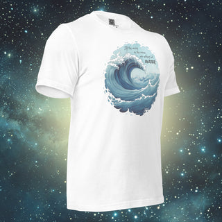 Only Water white Unisex t-shirt